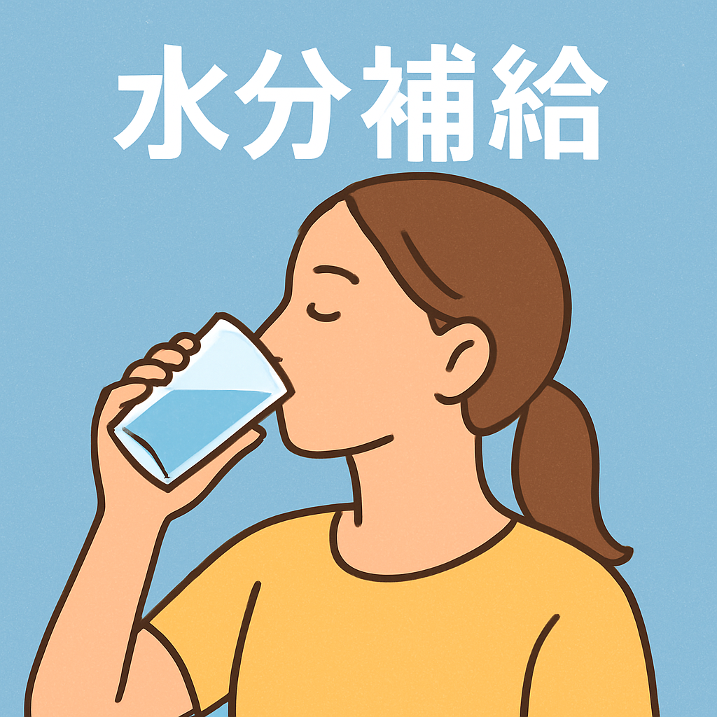 水分補給の重要性